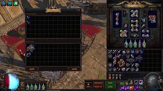 Path of exile  LEGION MIRROR FARM //hc ED trikster