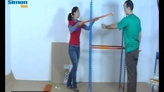 Montaje estantería metal-madera sin tornillos Maderclick