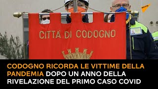 Codogno ricorda le vittime della pandemia dopo un anno della rivelazione del primo caso Covid