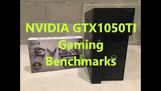 EVGA NVIDIA GTX1050 TI Benchmarks on Dell Precision T3620 Workstation