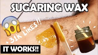 EASY DIY : SUGARING WAX for Body and Facial Hair - THE BEST RECIPE AND TUTORIAL | Hera Hutajulu