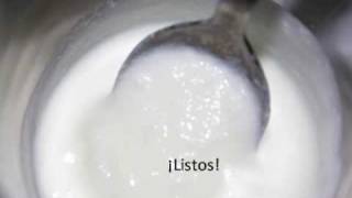 YOGUR CASERO FÁCIL (SIN YOGURTERA) *Sólo 2 ingredientes* "Paso a paso" RecetasTrucosyTips