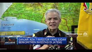 Ganjar Pranowo: 7 Perusahaan Berkomitmen Berinvestasi di Jateng