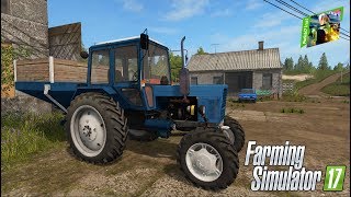 FS2017 (FS 17) - Анискино - 8 - покрасили трактор и начало уборочной