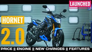 2020 HONDA HORNET 2.O LAUNCHED | New Changes | Price | Engine | Specs | Hornet 2.O bs6 | Rash gear