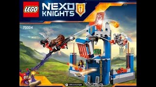 LEGO® Nexo Knights 70324 Библиотека Мерлока. Инструкция по сборке