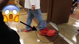6’6 STUDENT WEARS A SIZE 17 SHOE!!!