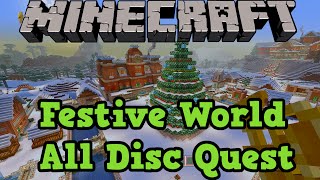 Minecraft Xbox + PS3: Festive Mashup Pack All Music Discs Quest!