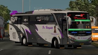 haryanto paradise ngeblong || ets2 bus mod indonesia