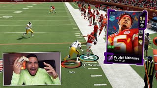 SUPER BOWL MVP PATRICK MAHOMES MAKES INSANE THROWS! MADDEN 20