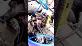 Промывка форсунок Ford Ranger 2010 жидкостью Wynn's