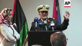 Libyan Navy briefing on deadly rescue incident