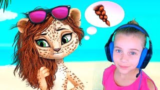 Летние игры для девочек и мальчиков Салона красоты на пляже