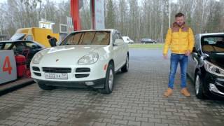 Автостерон. Выпуск №5.  Porsche Cayenne (+ замер разгона до 100 км/ч; + полное ТО)
