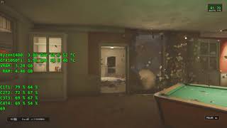 Tom Clancy's Rainbow Six Siege - Ryzen 5 1400 + GTX 1050 Ti