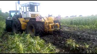 Oxbo Byron mentés John Deere 8330 Rába 250