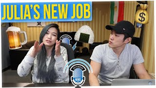 Off The Record: Julia Tells Us About Her New Job!
