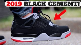 WORTH BUYING?! AIR JORDAN 4 BLACK CEMENT "BRED" RETRO Review & On Feet!