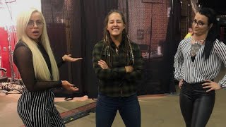 Next Two days on My YouTube WWE Liv Morgan Ruby Riott Sarah Logan Funny Moments