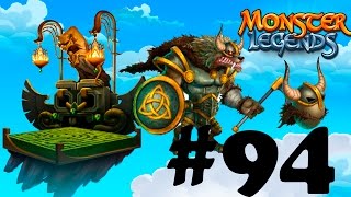 Fenrir. Monster Legends 94 - Мифилогический остров получаем легенду Фенрира