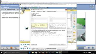 Cisco Packet Tracer Lab 2.6.2 Using Packet Tracer to View Protocol Data Units