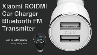 Xiaomi ROIDMI Car Charger Bluetooth FM Transmiter из Gearbest