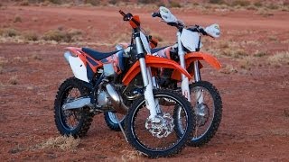 KTM Shoot Out Preview 300 XCW -250 XC - 250 SX - Warner Valley Bike Trip