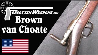 Brown/van Choate Trials Rifle: Internal Hammer in 1871