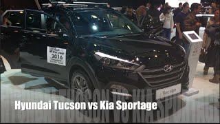 Hyundai Tucson 2016 vs Kia Sportage 2016