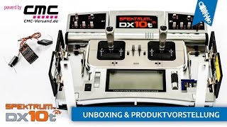 Spektrum DX10t Unboxing & Produktvorstellung (Deutsch/HD)