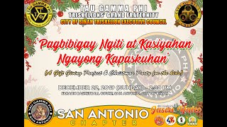 Gift Giving Project 2019 - TAU GAMMA PHI San Antonio Chapter