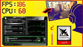Pc Fps izleme ve Sıcaklık takip Programı ? Msi Afterburner Kullanımı +İndirmesi +Ayarları