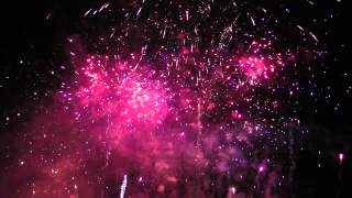 Finale of Cambridge fireworks 2012