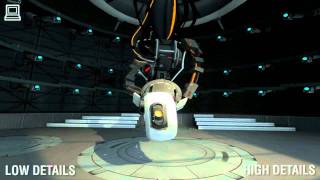 Portal 2 : GeForce 8600M GT (comparison)