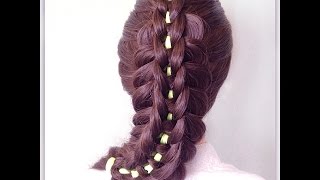 Chain braid Коса цепочка