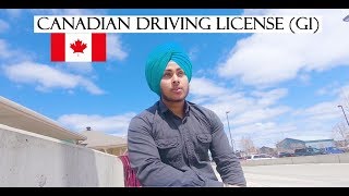 CANADIAN DRIVING LICENSE #G1
