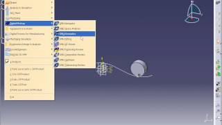 CATIA V5/ TOP DOWN APPROACH/ POINT CURVE JOINT + SLIDE CURVE JOINT