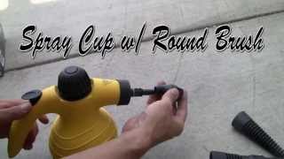 HANDHELD 1000W PORTABLE STEAM CLEANER/ DEMO RUN