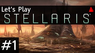 Stellaris Let's Play Episode 1 - Quick Guide for Getting Started - LP Pre-Release Tips Walkthrough