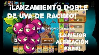 PvZ 2 ¡Lanzamiento doble de uva de racimo!