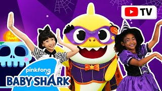 [4K] Baby Shark's Halloween Freeze Dance | Kids Choreography | Dance Along 