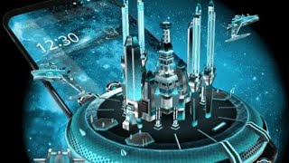 Добро пожаловать с тему 3D-космическая галактика!