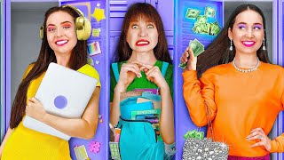 CARA JADI POPULER DI SEKOLAH || Situasi Sekolah Lucu untuk Murid Tajir dan Biasa oleh 123 GO Like!