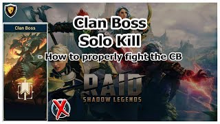 RAID Shadow Legends - Clan Boss Solo Kill / Walkthrough