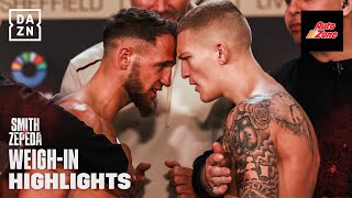 WEIGH IN HIGHLIGHTS | Dalton Smith vs. José Zepeda