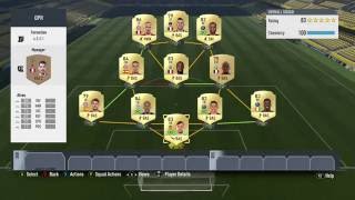 Fifa 17 October 70k squad builder