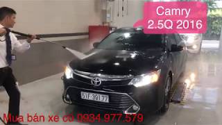 Giá Toyota Camry 2.5Q đời 2016 xe siêu lướt - Mua bán trao đổi xe cũ