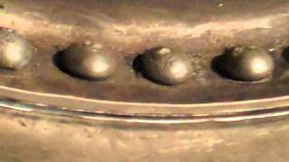 Caulking and Flueing Rumely Steam Engine