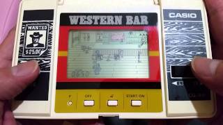 Vintage Casio Western Bar game play