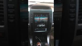 Toyota Prado 120 Установка головного устройства Tesla style